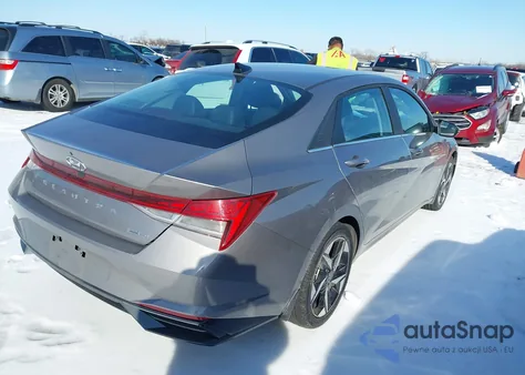 2023 Hyundai Elantra Limited z USA, uszkodzony, nr VIN KMHLP4AG9PU507666